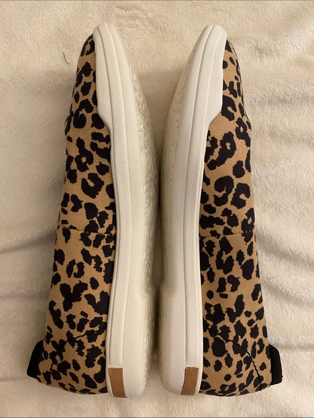 Dr. Scholl's Leopard rise shine tan flats - Picture 3 of 6